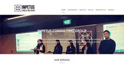 Desktop Screenshot of impetus.org.au