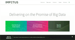 Desktop Screenshot of impetus.com